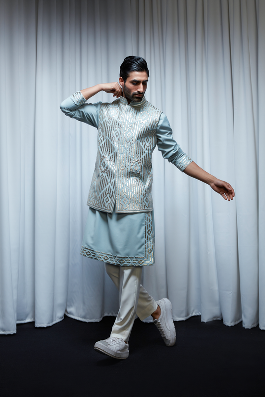 Kurta With Nehru Jacket