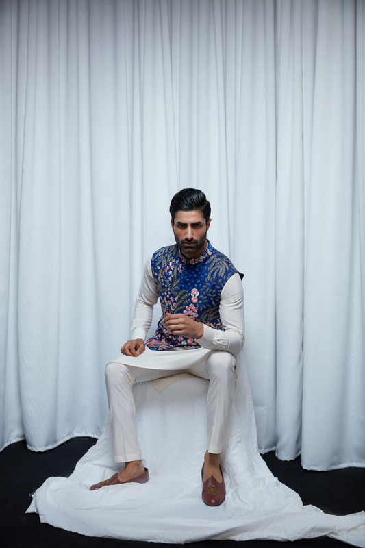 Kurta With Nehru Jacket