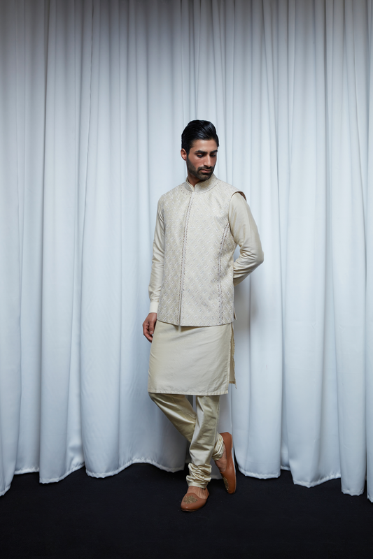 Kurta With Nehru Jacket