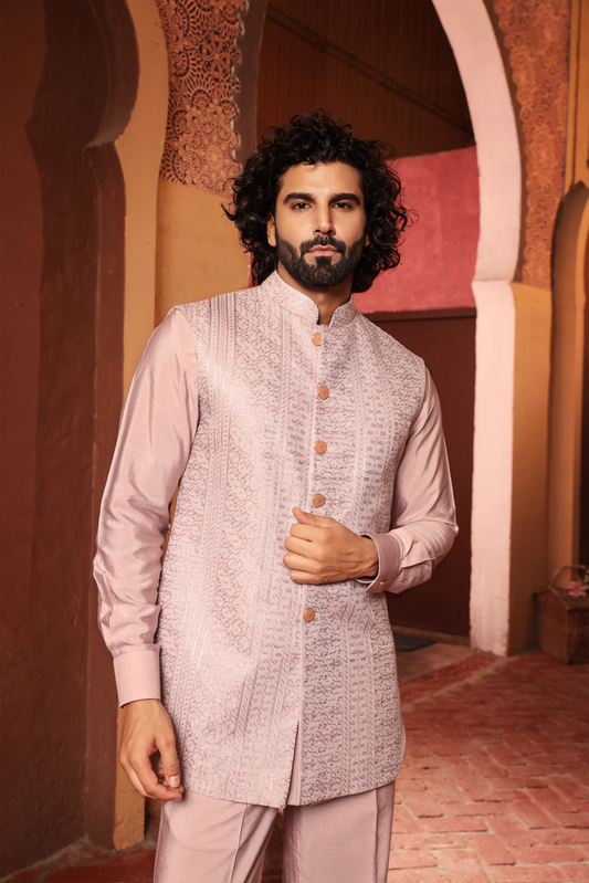 Kurta With Nehru Jacket