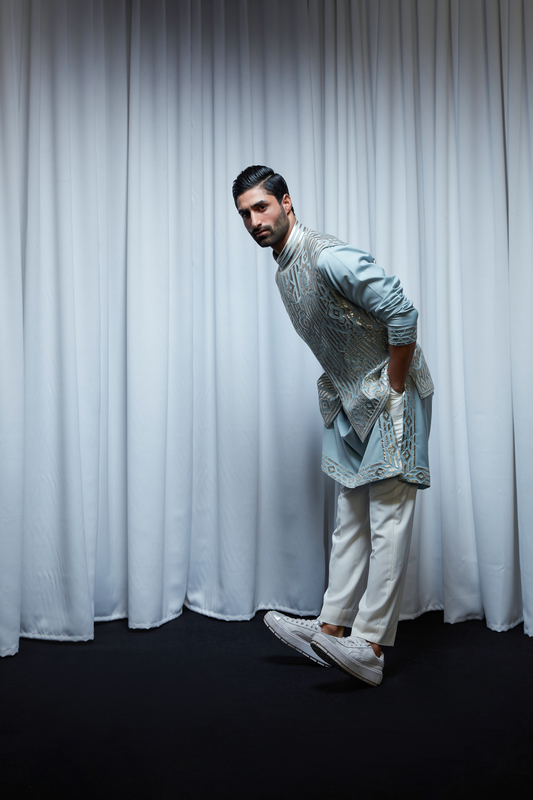 Kurta With Nehru Jacket