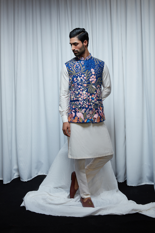 Kurta With Nehru Jacket