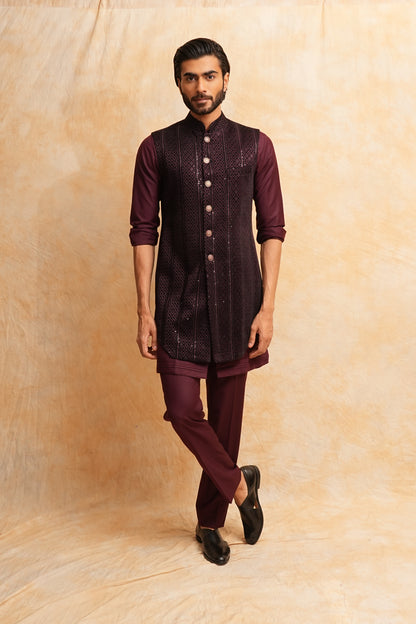 Kurta With Nehru Jacket