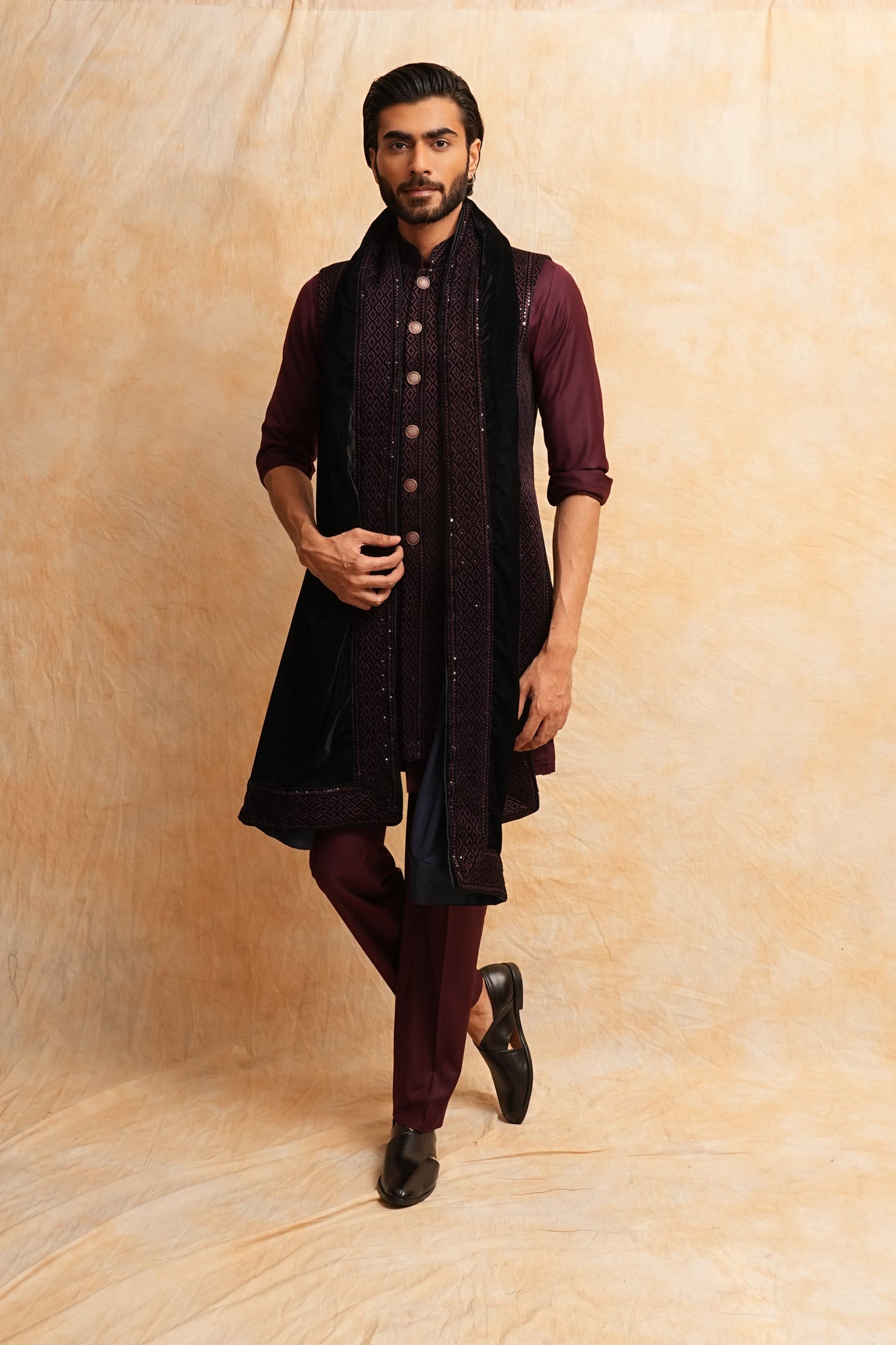 Kurta With Nehru Jacket