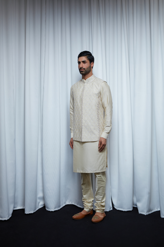 Kurta With Nehru Jacket