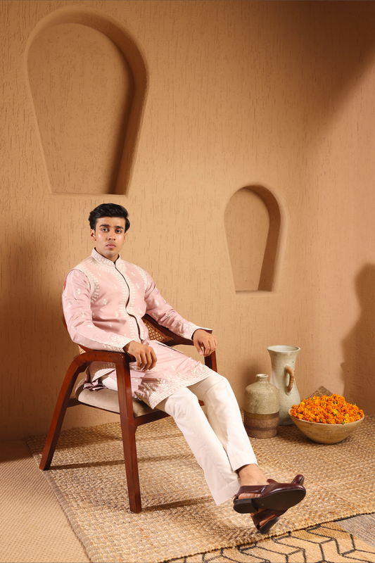 Kurta With Nehru Jacket